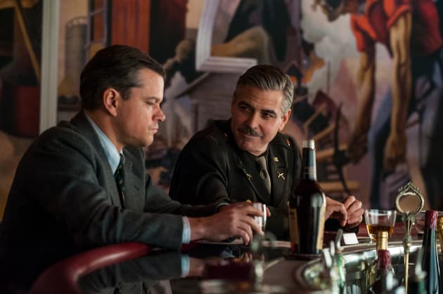 Matt Damon George Clooney The Monuments Men