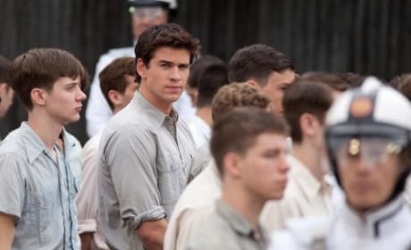 Liam Hemsworth in The Hunger Games