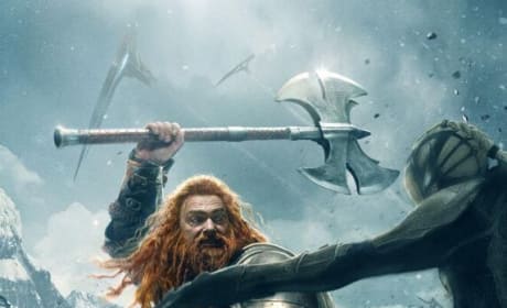 Thor The Dark World Ray Stevenson Volstagg Poster