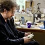 Tim Burton Works on Frankenweenie