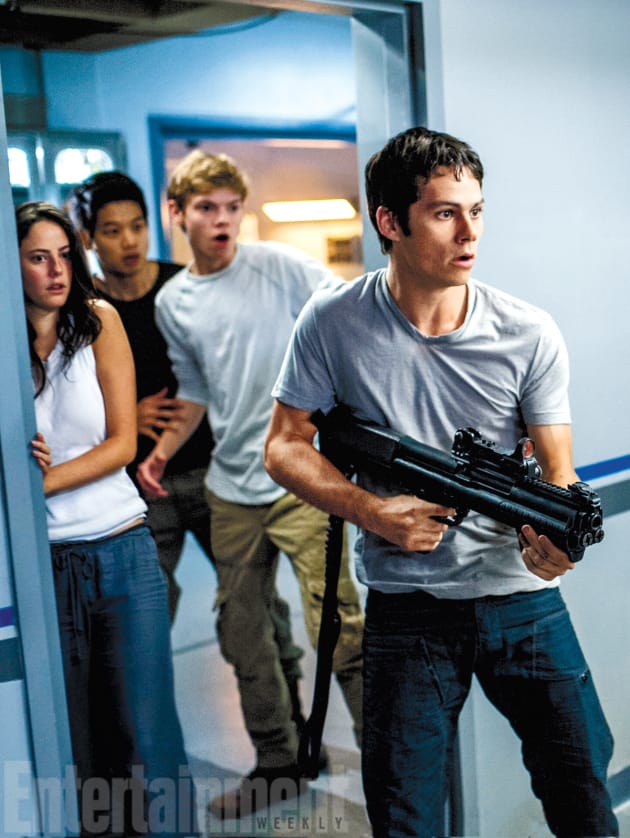 Dylan O'Brien Maze Runner: The Scorch Trials