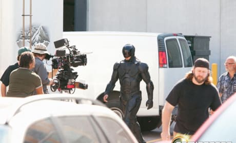 RoboCop Set Photo