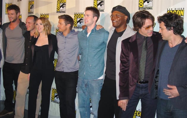 The Avengers at Comic-Con