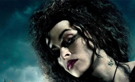 HP7 Bellatrix Hunt Begins Poster