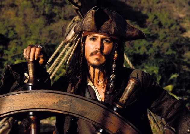 Johnny Depp is Jack Sparrow