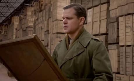 The Monuments Men Matt Damon