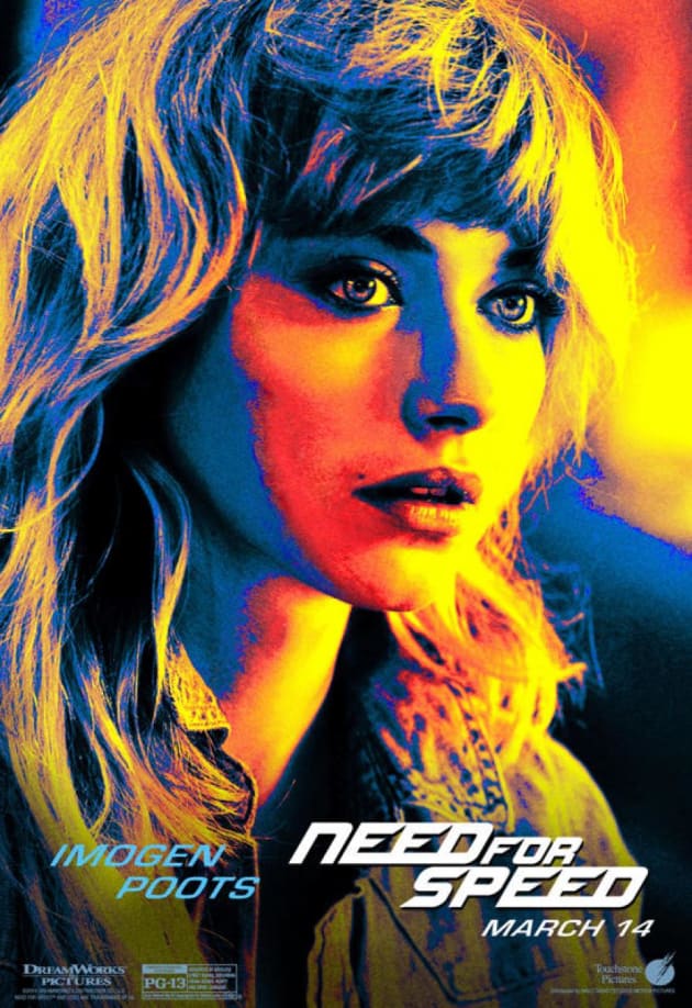 Need for Speed Imogen Poots Poster