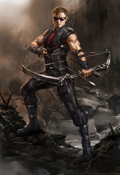Hawkeye Avengers Concept Art