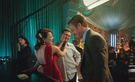 Emma Stone and Ryan Gosling Gangster Squad