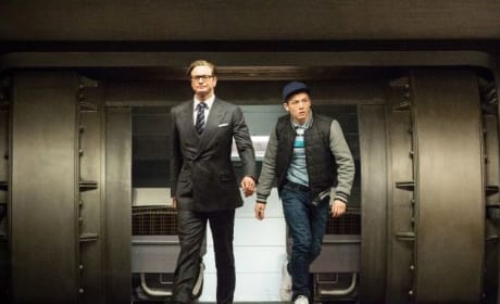 Taron Egerton Colin Firth Kingsman: The Secret Service