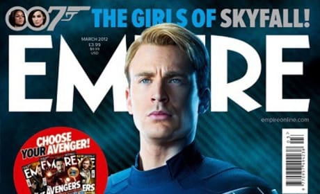 Chris Evans' Captain America in The Avengers