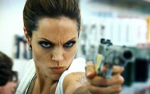Angelia Jolie in Wanted
