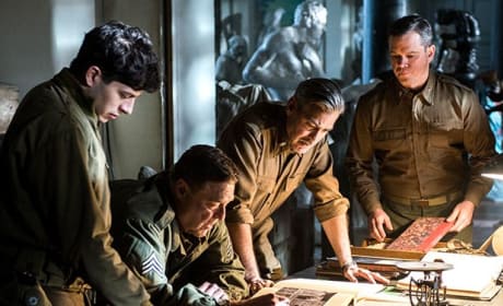 The Monuments Men George Clooney Matt Damon