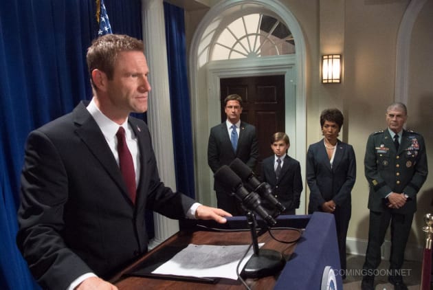 Olympus Has Fallen Aaron Eckhart