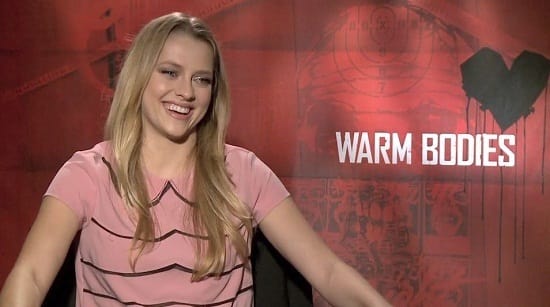 Teresa Palmer Warm Bodies Interview Picture