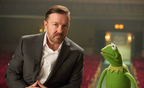 Muppets Most Wanted Ricky Gervais Kermit