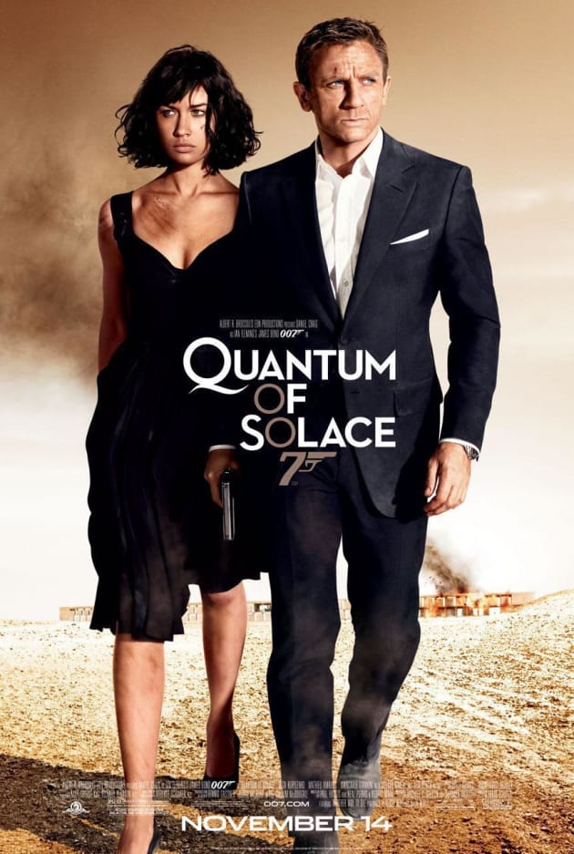 Quantum of Solace Final Movie Poster