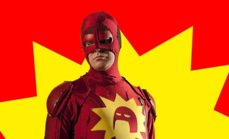 First Look at Rainn Wilson as The Crimson Bolt from James Gunn's Super!
