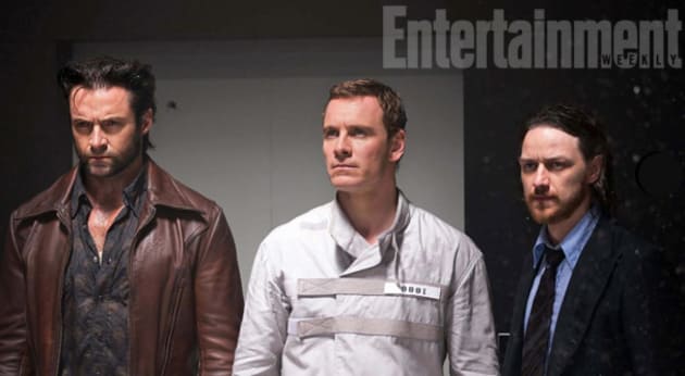 X-Men Days of Future Past Hugh Jackman James McAvoy Michael Fassbender
