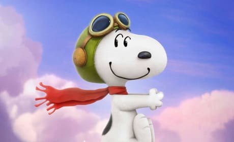 The Peanuts Movie Snoopy Flying