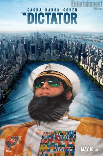 The Dictator Central Park Poster