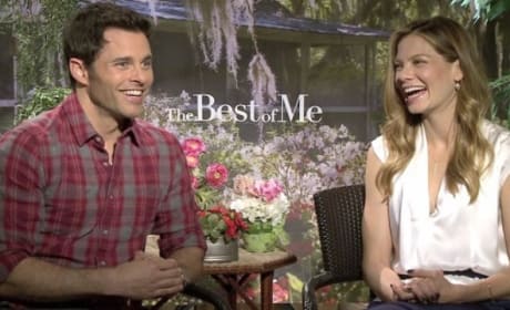 The Best of Me: James Marsden & Michelle Monaghan on Living “Vicariously” Through Nicholas Sparks