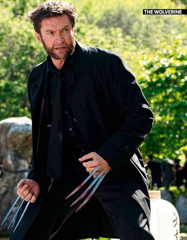 The Wolverine Hugh Jackman Magazine Still