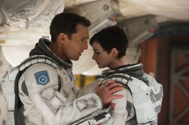 Anne Hathaway Matthew McConaughey Interstellar