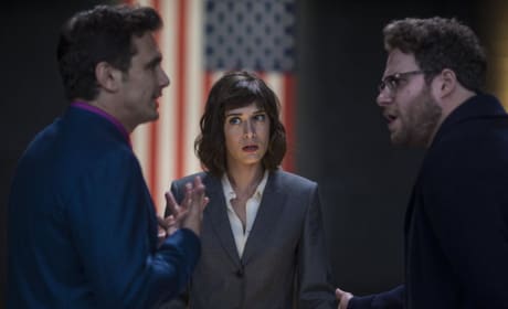 The Interview James Franco Seth Rogen Lizzy Caplan