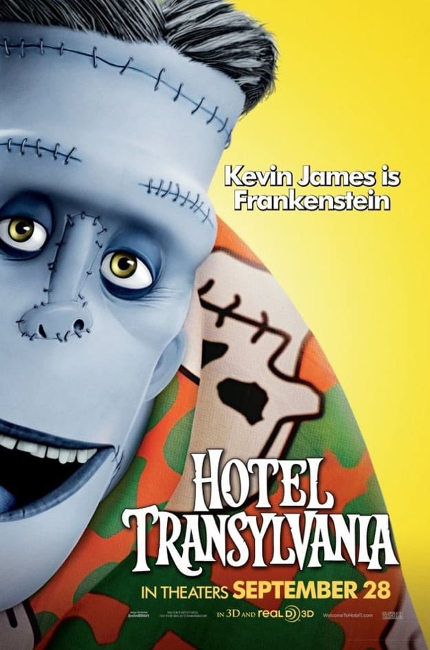 Hotel Transylvania Frankenstein Poster