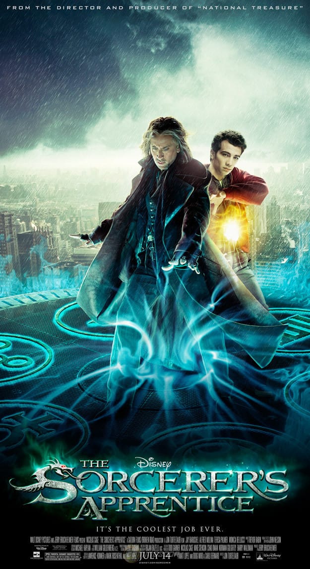 Sorcerer's Apprentice Newspaper Poster