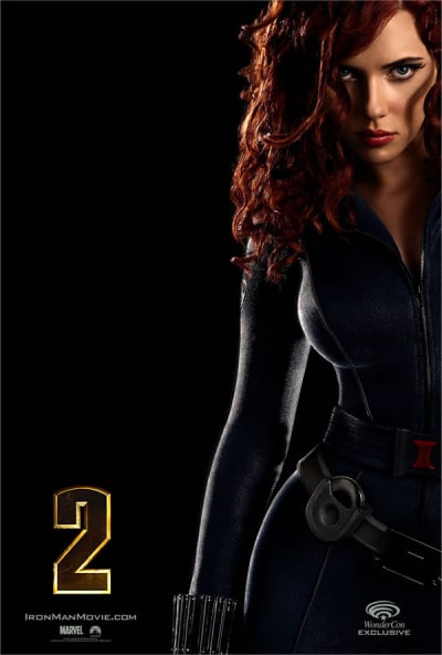 Iron Man 2 Black Widow Poster