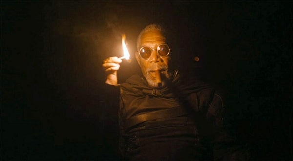 Morgan Freeman Stars in Oblivion