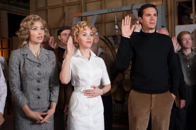 Jessica Biel, Scarlett Johansson, James D'Arcy Hitchcock