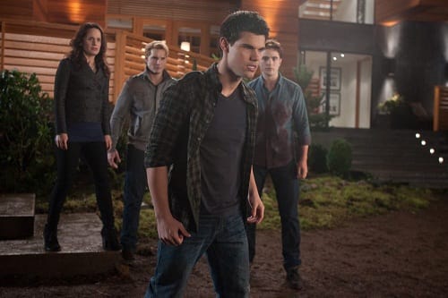 Taylor Lautner is Jacob in The Twilight Saga: Breaking Dawn Part 1