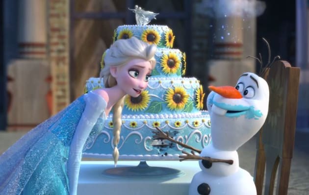 Frozen Fever Olaf Elsa