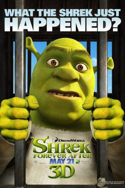 Shrek Forever After What the Shrek Just Happened? Poster