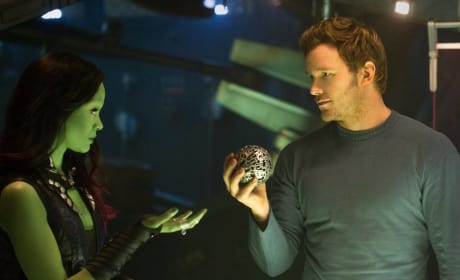 Guardians of the Galaxy Chris Pratt Zoe Saldana