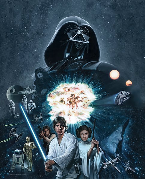 Star Wars Poster: Saga