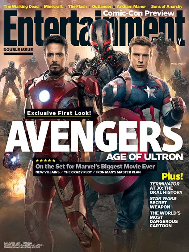 Avengers Age of Ultron Entertainment Weekly Cover