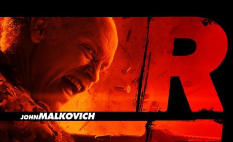 Red Character Poster- John Malkovich