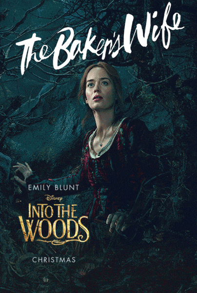 Into the Woods Baker's Wife Poster