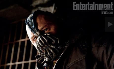 Tom Hardy is Bane in Dark Knight Rises
