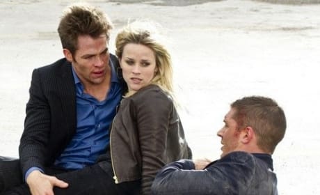 Chris Pine, Tom Hardy and Reese Witherspoon in This Means War