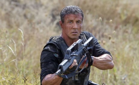 The Expendables 3: Mel Gibson & Sylvester Stallone Talk Going At It!