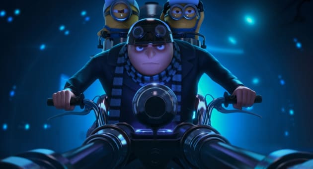 Gru and Minions in Despicable Me 2