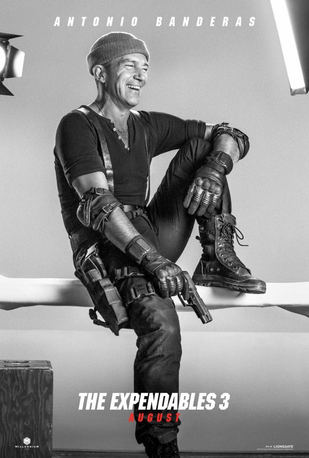 The Expendables 3 Antonio Banderas Poster