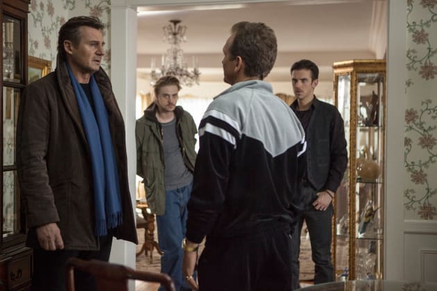 Liam Neeson Dan Stevens A Walk Among the Tombstones