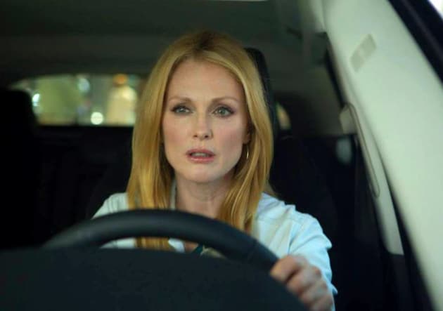 Julianne Moore Appears Unstable