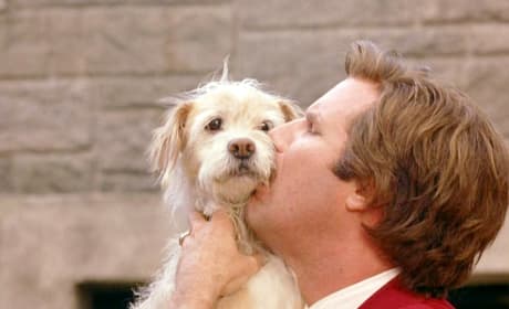 Ron Burgundy and Baxter